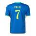 Brasil Vinicius Junior #7 Borte Drakt Copa America 2024 Kortermet